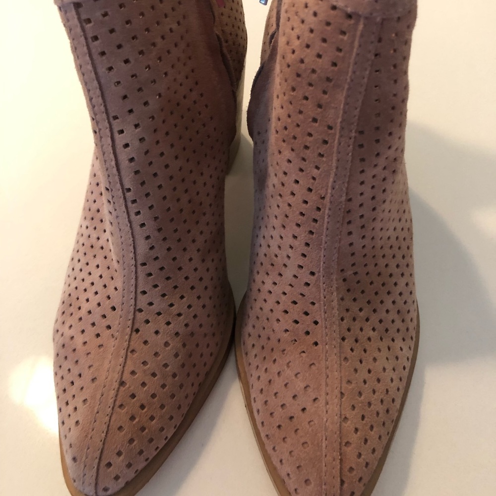 Pink booties